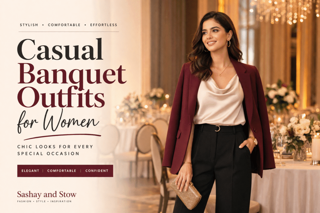 Elegant banquet style for women