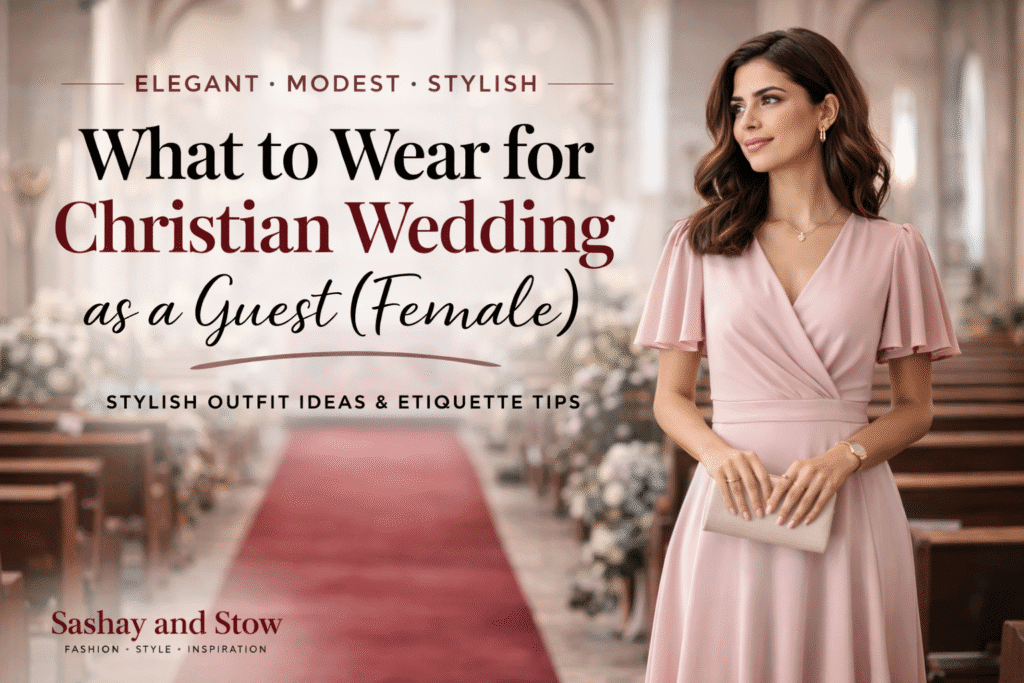what to wear in Christian wedding female