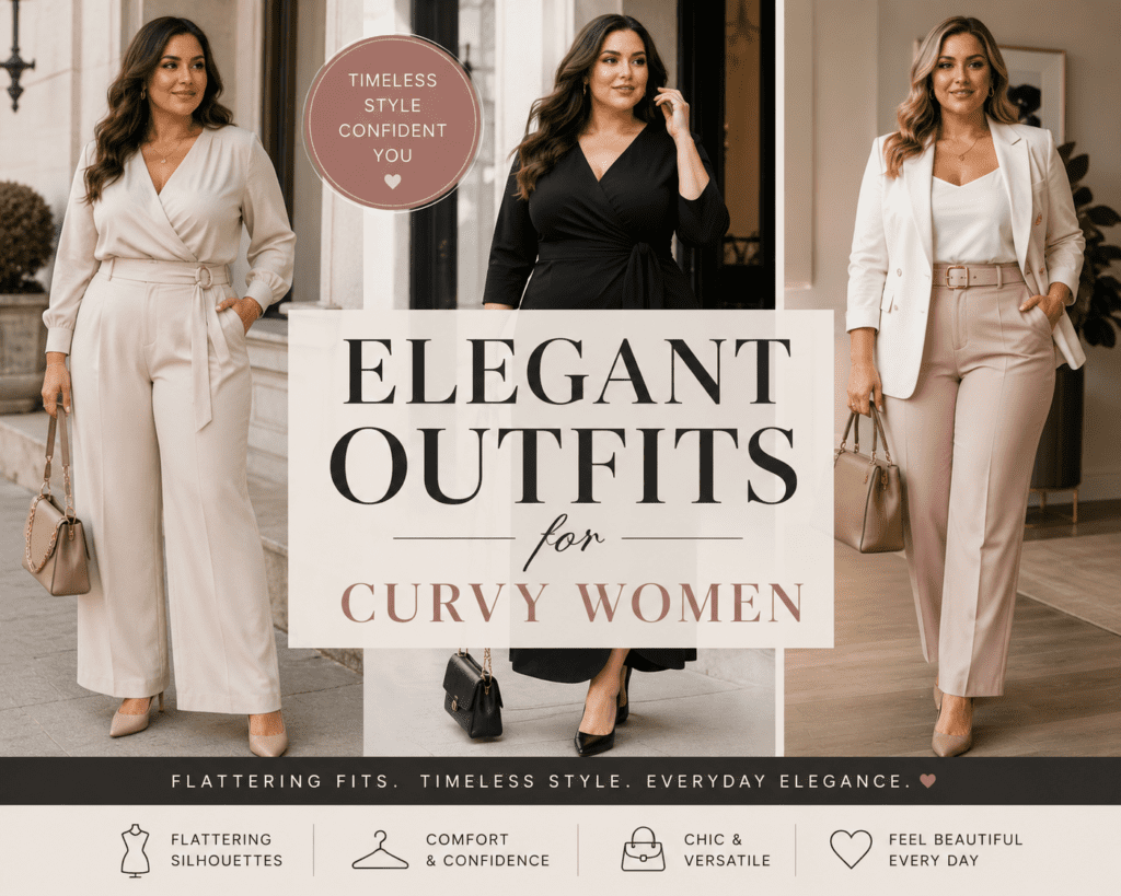 elegant outfits for curvy women