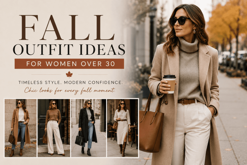 fall outfit ideas for women over 30
