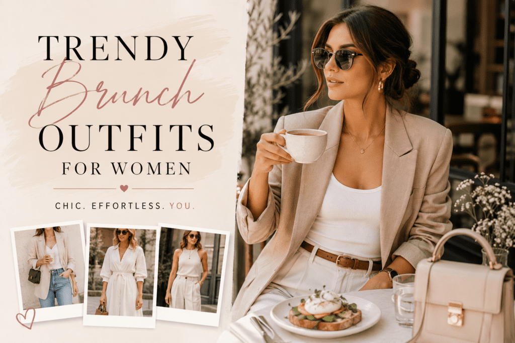 trendy brunch outfit