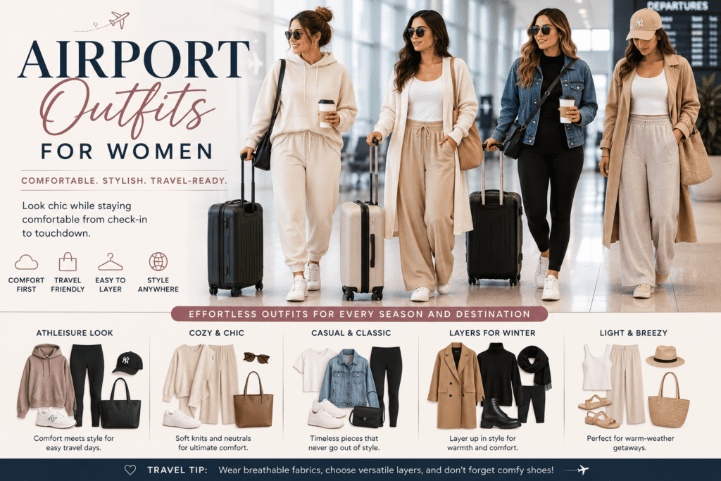 Airport outfit for women