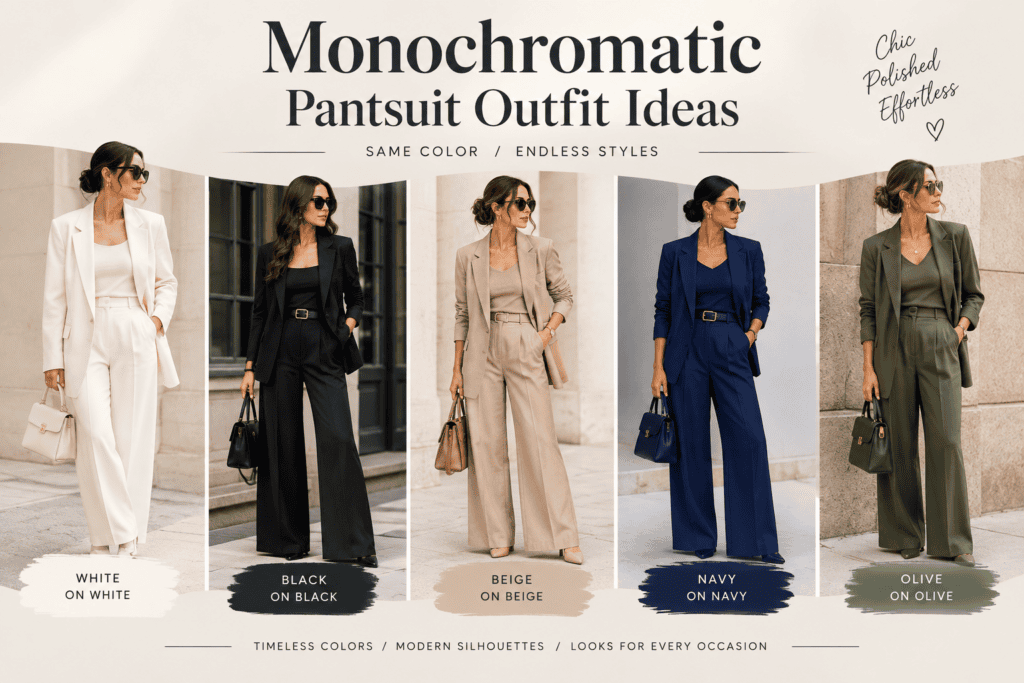 Monochromatic pantsuit